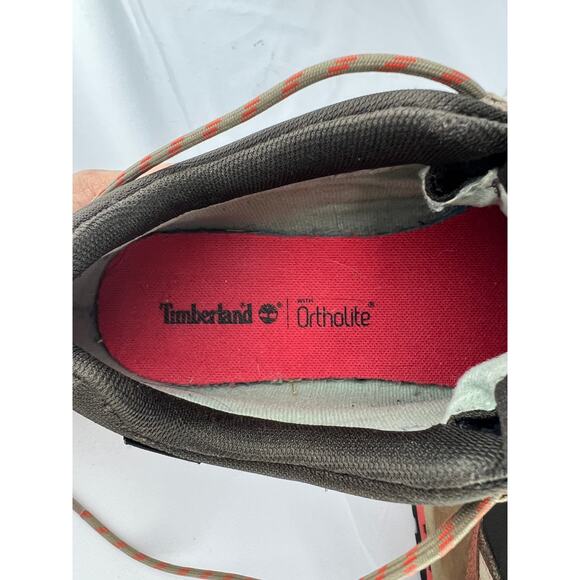 Timberland Gore-Tex Ortholite Trail Walking Sneakers Brown Suede Women’s 7.5 - Picture 10 of 14